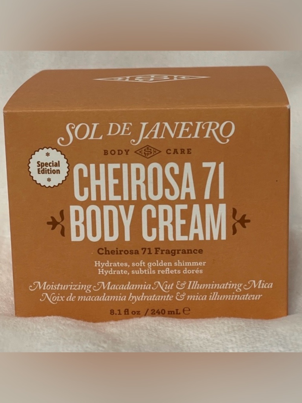 Sol de Janeiro Cheirosa 71 Body Cream 8.1 oz New in box